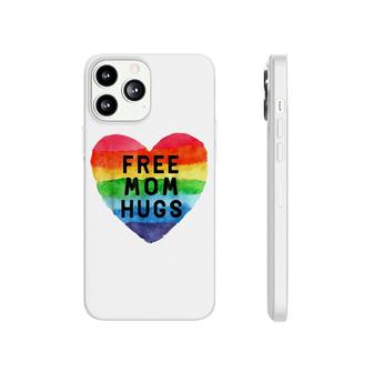 Free Mom Hugs Rainbow Pride Lgbt Phonecase iPhone - Seseable
