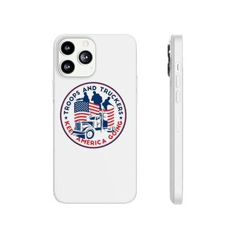 Freedom Convoy 2022 Troops And Truckers Keep America Going Phonecase iPhone | Mazezy