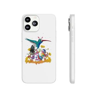 Funny Easter Egg Lover Cute Hummingbird Easter Sunday Phonecase iPhone | Mazezy