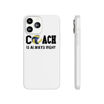 Funny Volleyball Coach Gifts Gift For Volleyball Coach Phonecase iPhone | Mazezy