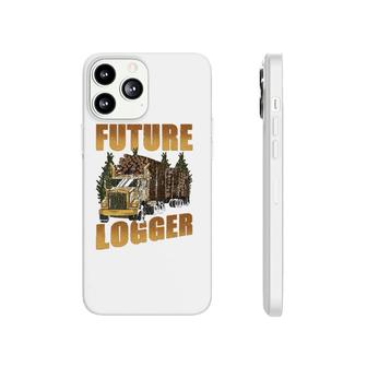Future Logger Lumberjack Wood Cutter Logging Sawmill Gift Phonecase iPhone | Mazezy