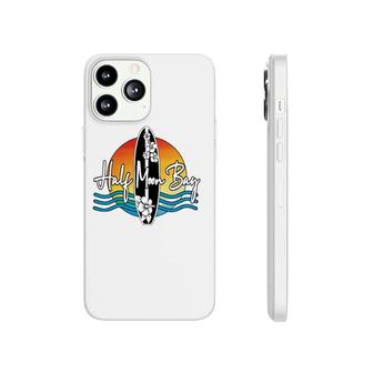 Half Moon Bay Coastal California Famous Surfer Sport Souvenir Phonecase iPhone | Mazezy