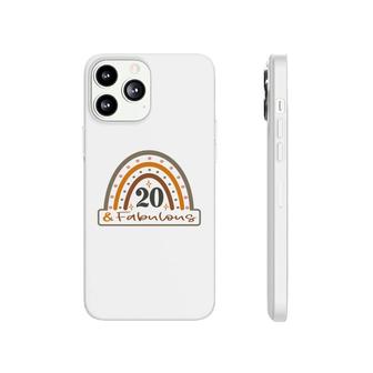 Happy Beautiful 20Th Birthday And Fabulous Since 2002 Phonecase iPhone - Seseable