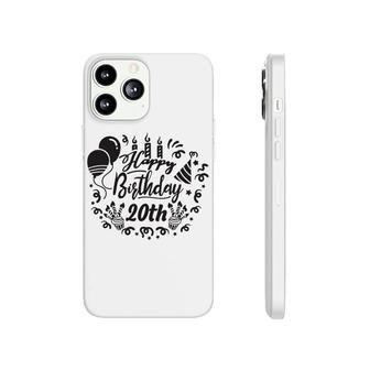 Happy Birthday 20Th Since I Was Born In 2002 With Lots Of Fun Phonecase iPhone - Seseable