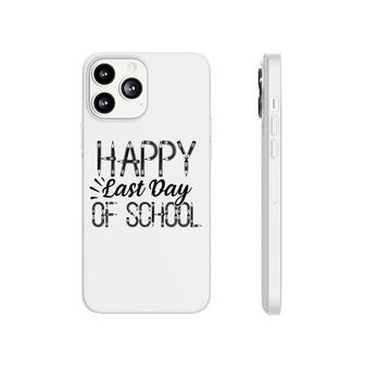 Happy Last Day Of School With Familiar Pens And Books Phonecase iPhone - Seseable
