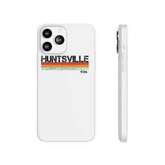 Huntsville Texas City Retro Vintage Stripes Gift & Souvenir Phonecase iPhone - Seseable