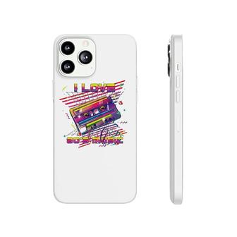 I Love 80S Music Retro Cassette Eighties Vintage Mix Tape Phonecase iPhone - Seseable