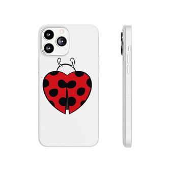 Ladybug Heart Love Ladybugs Gift Phonecase iPhone | Mazezy