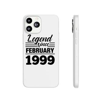 Legend Since February 1999 - 23Rd Birthday 23 Years Old Phonecase iPhone - Seseable
