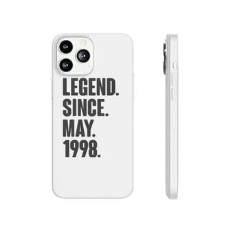 Legend Since May 1998 Birthday Gift For 23 Years Old Man Phonecase iPhone - Seseable