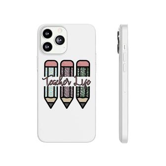 Life Of Teachers Are Associated With Pens And Books Phonecase iPhone - Seseable