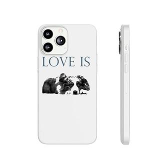 Love Is Aussi Australian Shepherd Phonecase iPhone | Mazezy