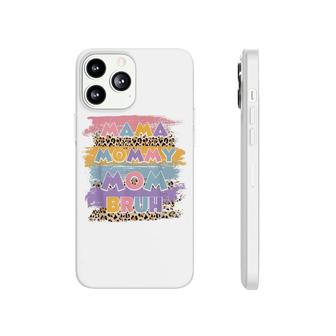 Mama Mommy Mom Bruh Leopard Boho Happy Mother Day Family Phonecase iPhone - Seseable