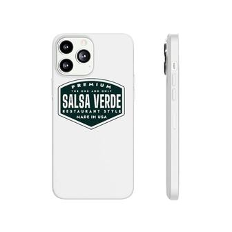 Matching Group Halloween Costume Food Condiment Salsa Verde Phonecase iPhone | Mazezy