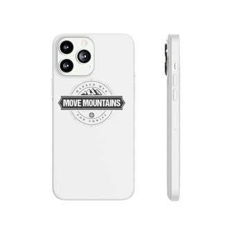 Mens Marked Men For Christ Move Mountains Wpg Phonecase iPhone