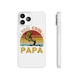 Mens Reel Cool Papa Fisherman Dad Papa Fathers Day Fishing Phonecase iPhone - Seseable