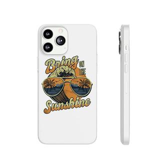 Need More Sunshine Bring On The Sun Beach Sunglasses Waves Phonecase iPhone - Seseable