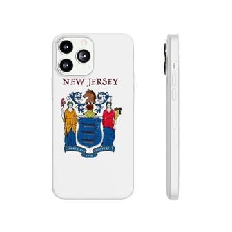 New Jersey State Seal Flag Phonecase iPhone | Mazezy