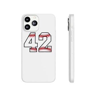 Number 42 Forty Two Baseball Lucky Favorite Jersey Number Phonecase iPhone