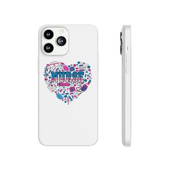 Nurse Heart Decoration Impression Great Gift New 2022 Phonecase iPhone - Seseable