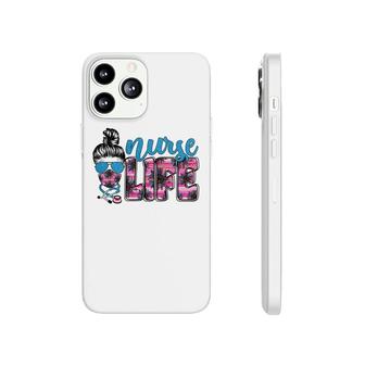 Nurse Life Impression Messy Bun Hair Great Gift New 2022 Phonecase iPhone - Seseable