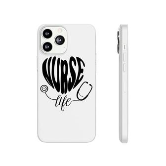 Nurses Day Heart Nurse Black Art Best Gift 2022 Phonecase iPhone - Seseable