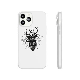 Oh Deer Im Queer Lgbt Pride Gift Gay Lesbian March Phonecase iPhone | Mazezy