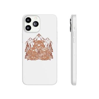 Outdoor Mountains Brown Bear Animal Nature Bear Phonecase iPhone | Mazezy
