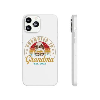 Promoted To Grandma Est 2022 Women Retro First Time Grandma Phonecase iPhone - Seseable