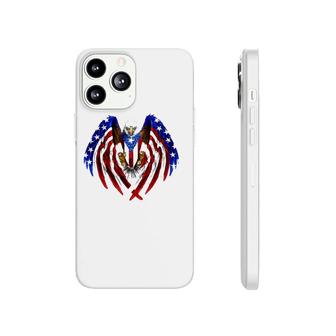 Puerto Rican American Flag Usa Eagleboricua Roots Phonecase iPhone | Mazezy