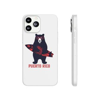 Puerto Rico Tropical Surfing Bear Phonecase iPhone | Mazezy