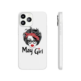 Queens Are Born In May Girl Cute May Birthday Women Phonecase iPhone - Seseable