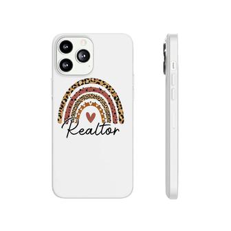 Realtor Leopard Rainbow Real Estate Agent Real Estate Life Phonecase iPhone | Mazezy