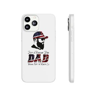 Regular Dad Trying Not To Raise Liberals Dad Hat Phonecase iPhone - Seseable