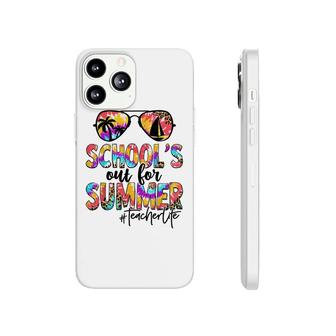 Retro Last Day Of School Schools Out For Summer Teacher Life Phonecase iPhone - Seseable