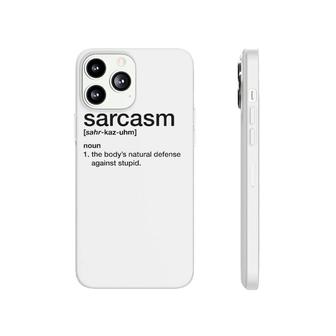Sarcasm Funny Sarcasm Definition Tee Phonecase iPhone | Mazezy