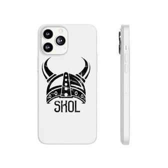 Skol Viking Warrior Helmet Drinking Tee Phonecase iPhone | Mazezy