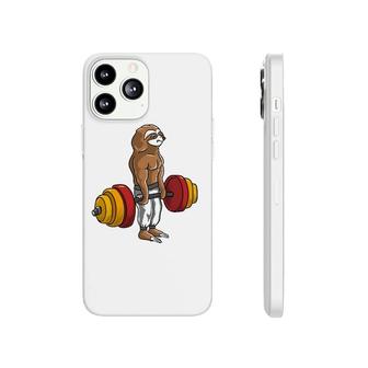 Sloth Deadlift Lazy Fitness Bodybuilder Animal Phonecase iPhone | Mazezy