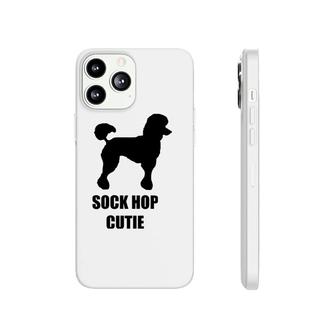 Sock Hop Cutie 50S Costume Black Poodle Phonecase iPhone | Mazezy