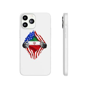 Super Iranian Heritage Iran Roots Usa Flag Phonecase iPhone
