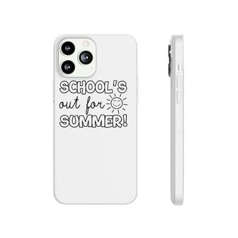 Teacher End Of Year Schools Out For Summer Last Day Phonecase iPhone - Seseable