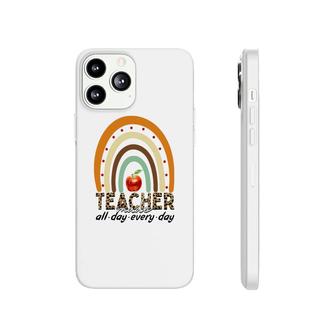 Teacher Made All Day Everyday Rainbow Phonecase iPhone - Seseable
