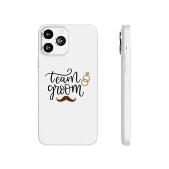 Team Groom Groom Bachelor Party Retro Phonecase iPhone - Seseable