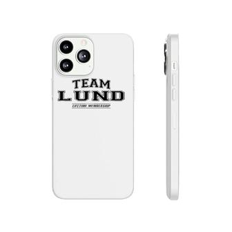 Team Lund Proud Family Surname Last Name Phonecase iPhone - Seseable