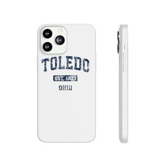 Toledo Ohio Oh Vintage Athletic Sports Design Phonecase iPhone | Mazezy