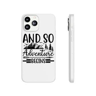 Travel Lover Likes Exploring And So Adventure Begining Phonecase iPhone - Seseable