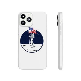 Us Flag Astronaut Independence Day 4Th Of July Party Phonecase iPhone - Seseable