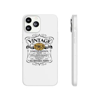 Vintage 1963 59Th Birthday Gift Men Women Original Design Phonecase iPhone | Mazezy