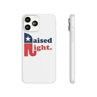 Womens Raised Right Republican Elephant Retro Style Distressed Gift V-Neck Phonecase iPhone | Mazezy UK