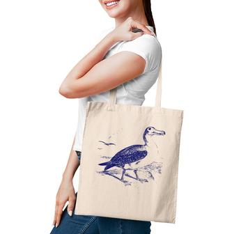 Albatross Vintage Nature Sea Bird Tee Tote Bag | Mazezy